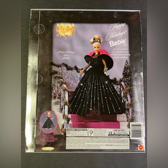 1998 Happy Holidays Special Edition Barbie Doll. New In Original Box. - Picture 3 of 6